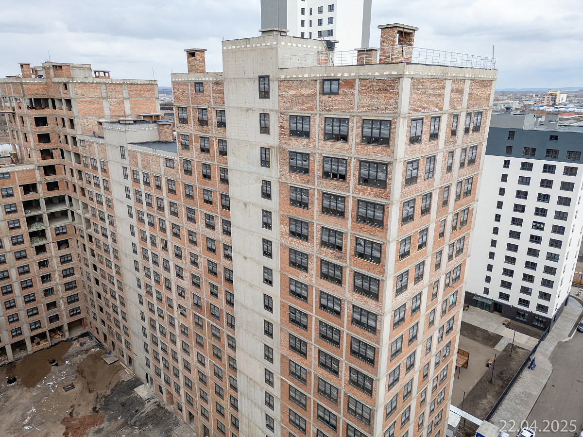 Ход строительства прогресс-кварталов «Перемены» — апрель 2025