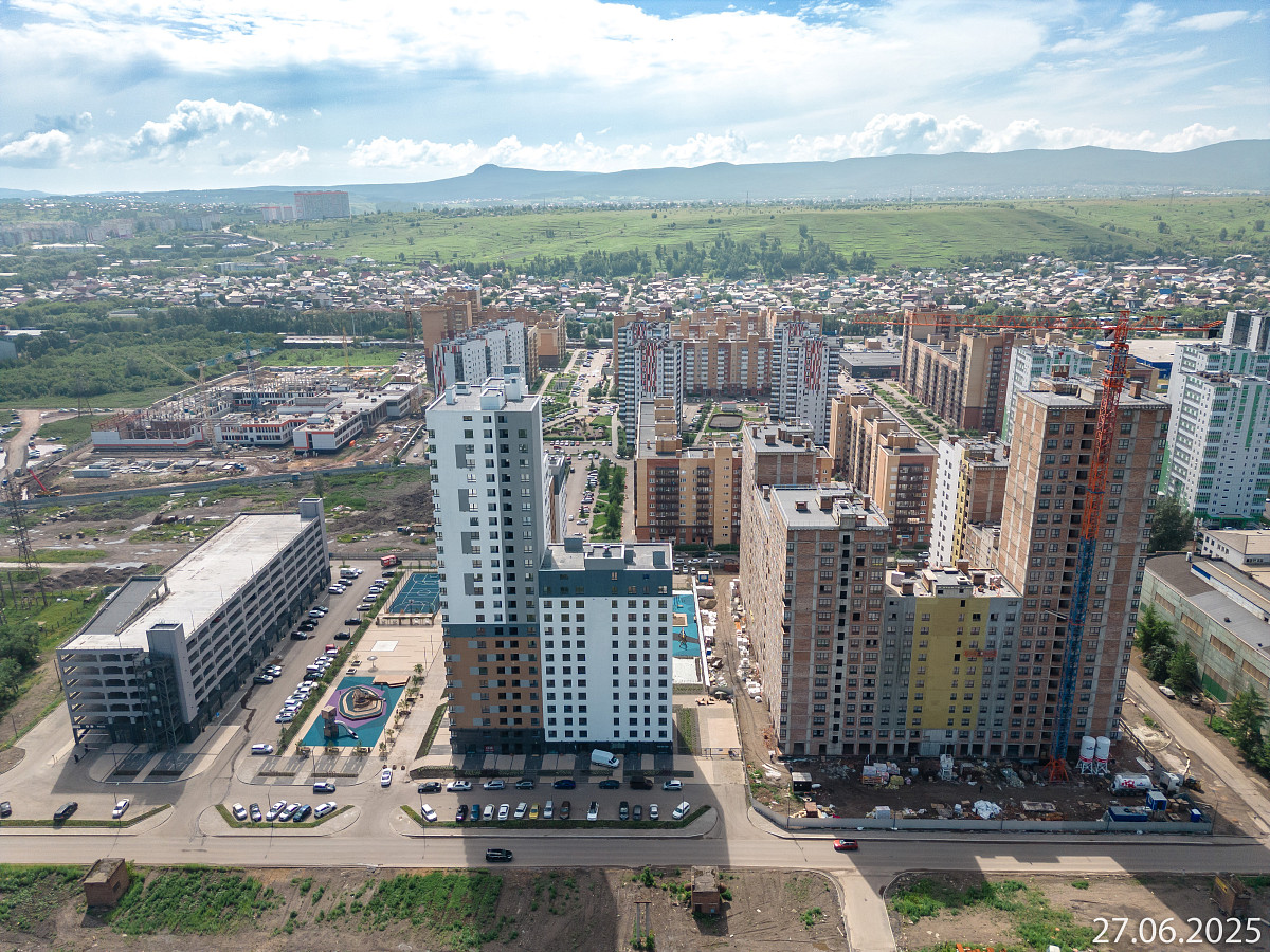 Ход строительства прогресс-кварталов «Перемены» — июнь 2025
