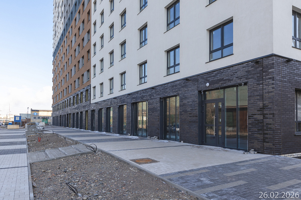 Ход строительства прогресс-кварталов «Перемены» — февраль 2026